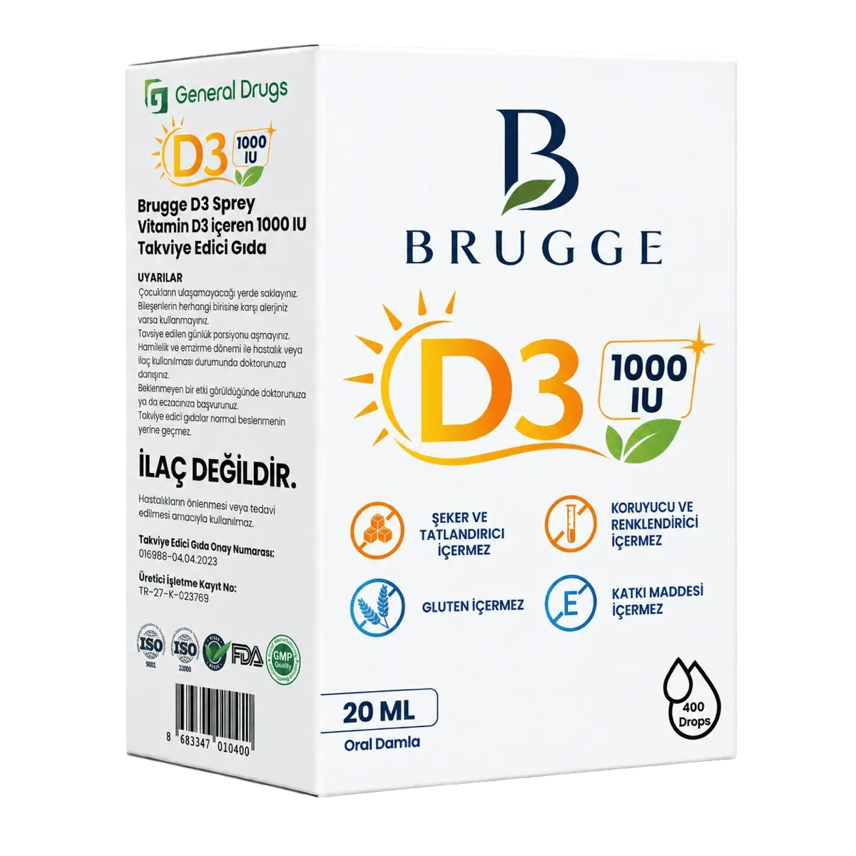 Brugge D3 1000 IU