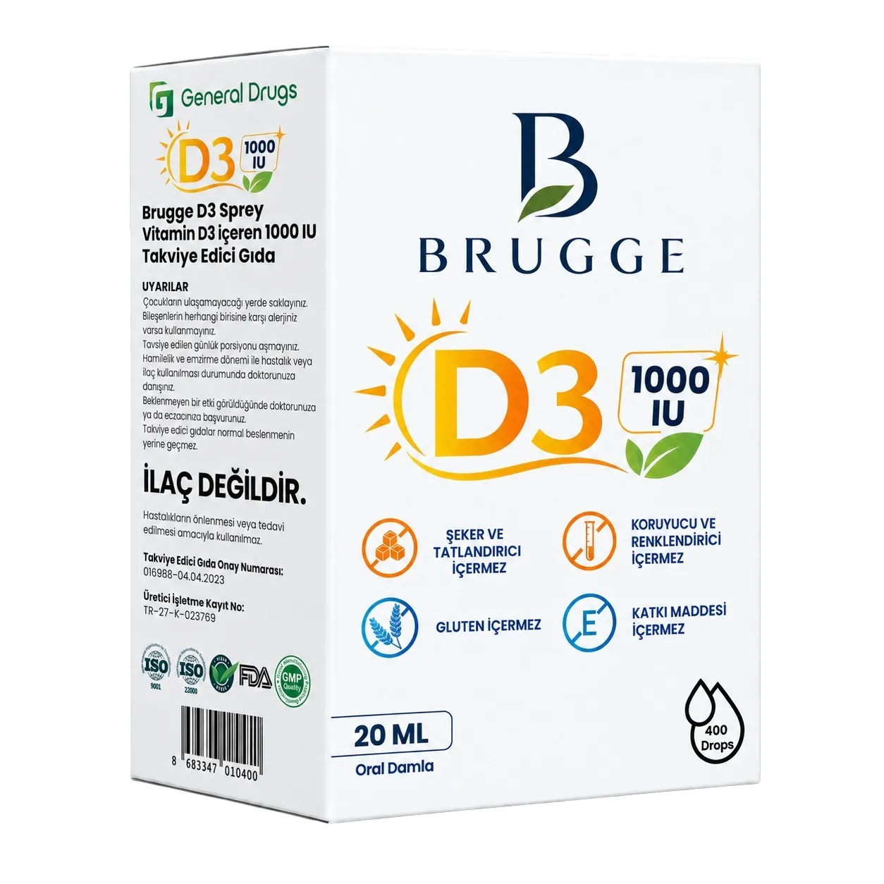 Brugge D3 1000 IU